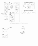 Carburetor Fuel Supply Kit - Carburetor Overhaul Diagram and Parts List for 403677-0343-E1  Briggs and Stratton Engine